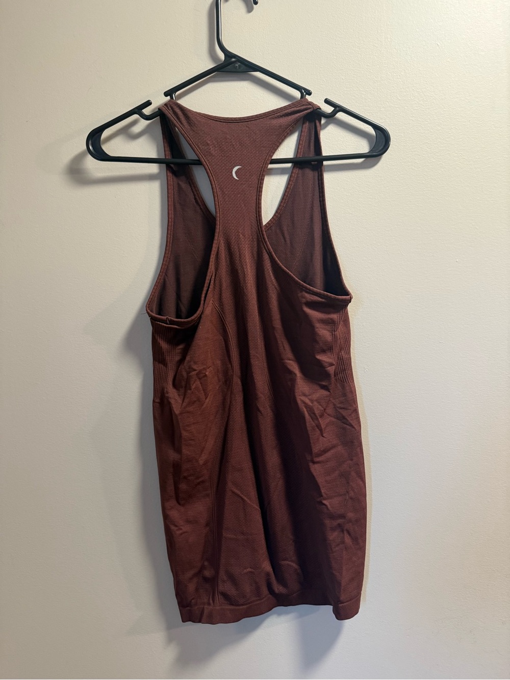 Zyia Active Ribbed Racerback Tank - Deep Brown - Picture 2 of 2